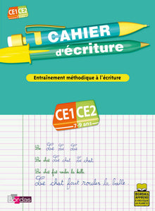 Cahier d'écriture CE