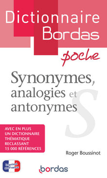 Dictionnaire Bordas poche Synonymes, analogies et antonymes