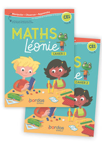 Les Maths avec Léonie CE1 - Méthode de Singapour: Cahiers de l'élève 1 et 2