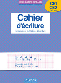 Cahier d'écriture