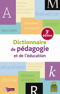 DICTIONNAIRE DE PEDAGOGIE ET DE L'EDUCATION