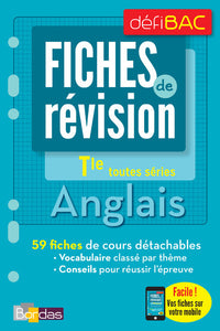 Anglais Tle toutes séries: Fiches de révision