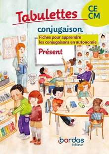 Tabulettes Conjugaison - Le présent - Pack CE1-CM2