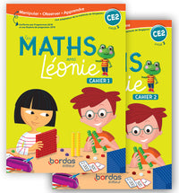 Les Maths avec Léonie CE2 2020 - Cahiers de l'élève 1 et 2 sous film
