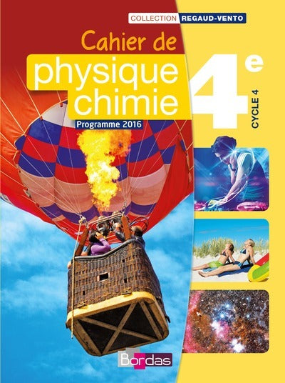 Cahier de Physique Chimie 4e