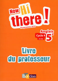 New hi there! anglais 5e