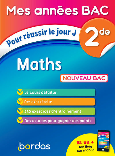 Mes années BAC - Maths 2de