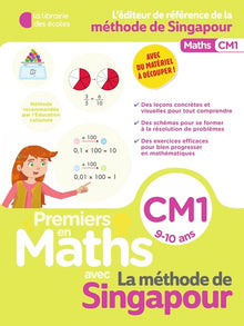 Premiers en maths - Méthode de Singapour CM1 (2025)