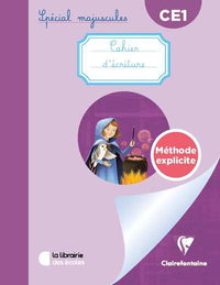 Mon cahier d’écriture spécial majuscules CE1 (2024) - Cahier