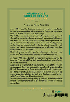 Quand vous serez en France