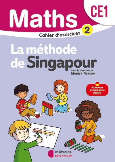 Mathématiques CE1 - Méthode de Singapour - Cahier d'exercices 2