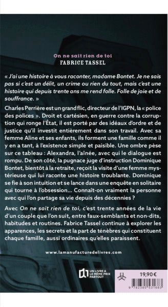 On ne sait rien de toi