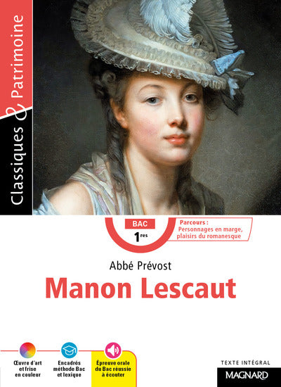Manon Lescaut - Bac Français 1re 2026 - Classiques et Patrimoine