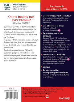 on ne badine pas avec l'amour
