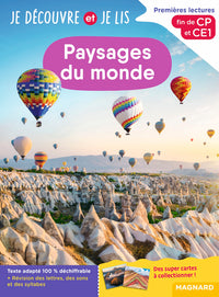 Je découvre et je lis CP et CE1 - Paysages du monde