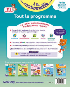 Tout le programme Petite section 3-4 ans - A la maternelle