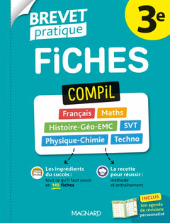Brevet Pratique 2026 - Compil de fiches 3e Examen 3e