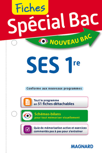 Spécial Bac Fiches SES 1re