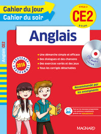 Cahier du jour/Cahier du soir Anglais CE2