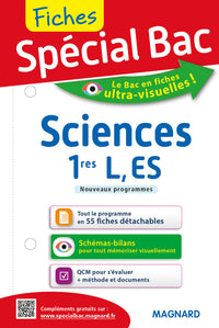Spécial Bac Fiches Sciences 1res L, ES