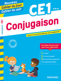 Conjugaison CE1 - Nouveau Cahier du jour Cahier du soir