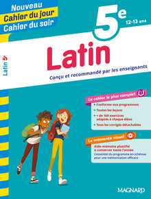 Latin 5e - Cahier du jour Cahier du soir