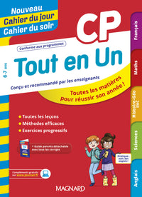Tout en un CP - Leçons, méthodes et exercices