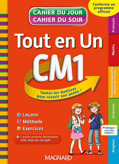 Cahier du Jour/Cahier du Soir - Tout en Un CM1