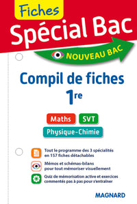 Spécial Bac Compil de Fiches Maths, Physique-Chimie SVT 1re