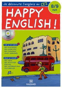Happy English ! Je découvre l’anglais au CE2 (cahier + CD audio)