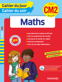 Cahier du jour/Cahier du soir Maths CM2