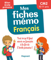 Mes fiches mémo Français CM2