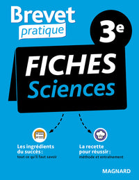 Brevet pratique fiches sciences 3e Brevet 2024