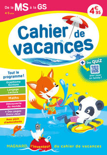 Cahier de vacances 2025