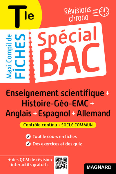 Spécial Bac Maxi Compil de Fiches contrôle continu Tle Bac 2024
