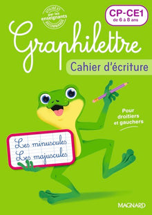 Graphilettre CP-CE1: Cahier d'écriture