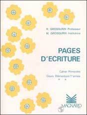 Cahier plume : primevère CE1