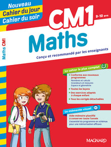 CM1 Maths Cahier du Jour Cahier du Soir