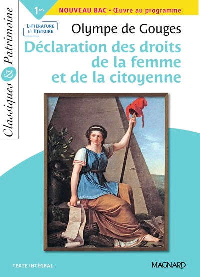 Déclaration des droits de la femme et de la citoyenne