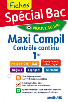 Spécial Bac Maxi Compil de Fiches contrôle continu 1re