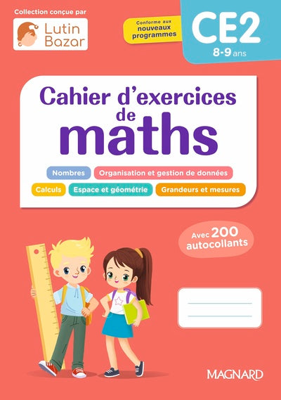 Cahier d'exercices maths CE2