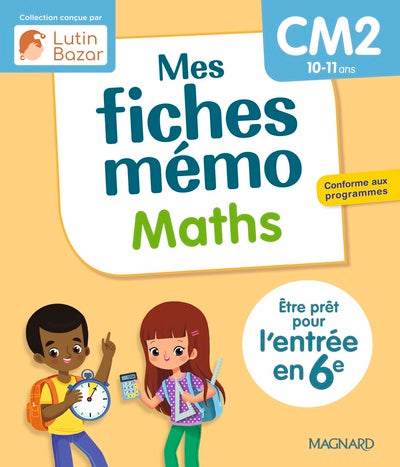 Mes fiches mémo Maths CM2