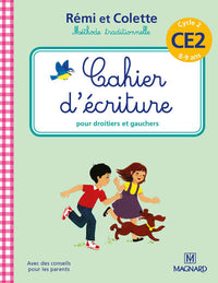 Cahier d'écriture Rémi et Colette CE2