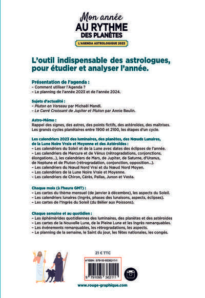 L'agenda astrologique 2023