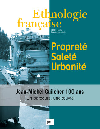 Ethnologie française 2015, n° 3
