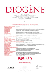 Diogène 2015, n° 249-250
