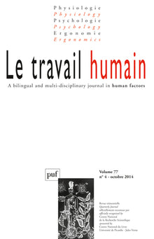 travail humain 2014, vol. 77 (4)