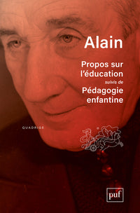 Propos sur l'éducation, suivis de Pédagogie enfantine