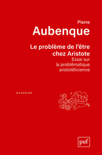 Le problème de l'être chez Aristote