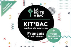 Kit'Bac de français : Cartes de révision pour 2nde et 1ère générale